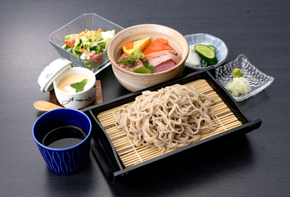 やまや天丼・海鮮丼セット - 十割そば やまや弥平